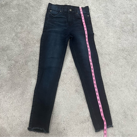 Y.F.K. Dark Wash Skinny Jeans Girls’ Sz 11-12 - Picture 5 of 6